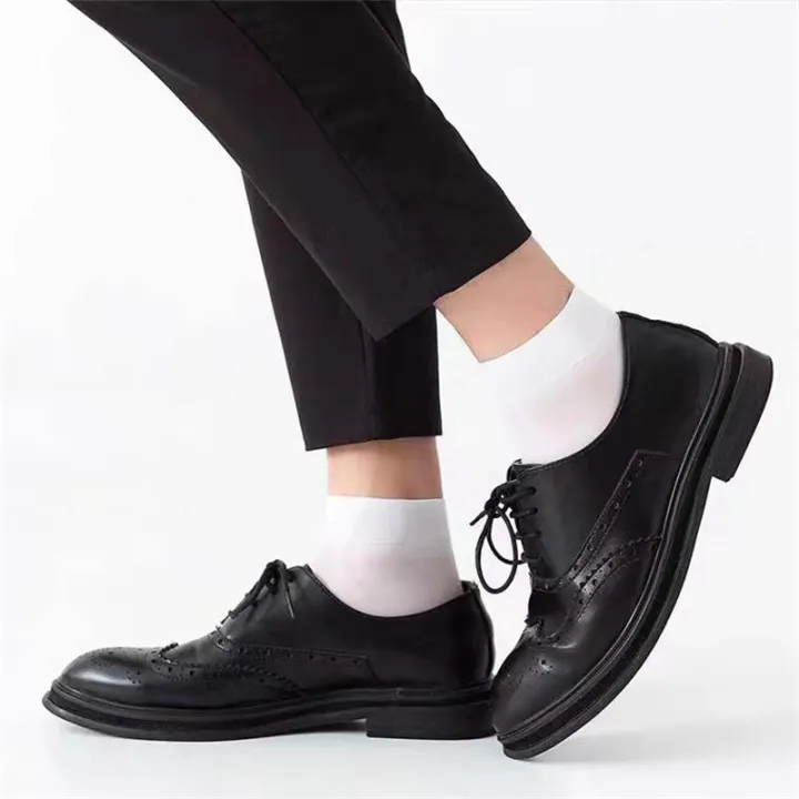 10%20Pairs%20Bamboo%20Fiber%20Men's%20Socks%20Summer%20Breathable%20Thin%20Ice%20Silk%20Socks%20High%20Elastic%20Nylon%20Calcetines%20Business%20Casual%20Socks%20-%20Image%203