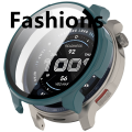 Fashions Tempered Glass Case For Amazfit Balance 2 A2429 Smart Watch Strap Protective Bumper Balance2 Cover Screen Protector Accessories.
