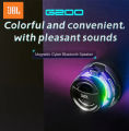 G200 Multifunctional Mini Magnetic Bluetooth Speaker RGB Lighting Magnetic Portable Playback Phone Holder audio Player.