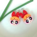 Cartoon Girl Avatar Rosin Pendant, Shiny Cute Anime Lucky Charm, DIY Necklace Bracelet Keychain Accessories, Festival Gift, 10pcs. 
