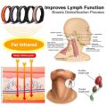 Far Infrared Negative Ions Wristband Anti-Static Sports Bracelet Lymph Drainage Weight Loss Adjustable Bracelet Therapy Health. 