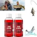 (2-PCS)Fish Bait Liquid Attractant High Concentration Red Worm Fish Bait Attractant Enhancer Flavoured Fishing Bait Additive Fishing.