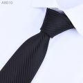 Men Ties Necktie 8cm Classic Men's Vestidos Business Formal Wedding Red Tie Stripe Neck Tie Black Shirt Dress Accessories Gift. 