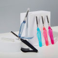 Dual-purpose Stainless Steel Eyelash Brushes Eyelash Comb Eyebrow Eyelash Comb.