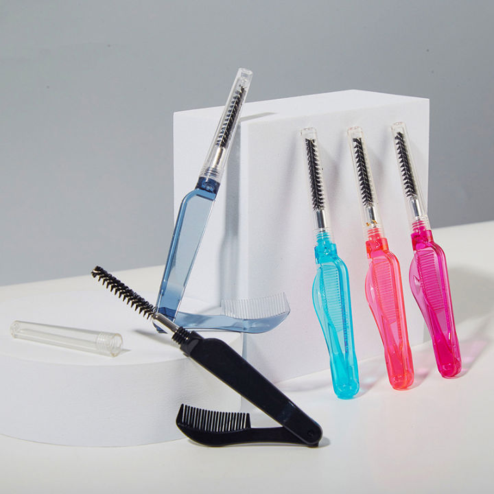 Dual-purpose Stainless Steel Eyelash Brushes Eyelash Comb Eyebrow Eyelash Comb