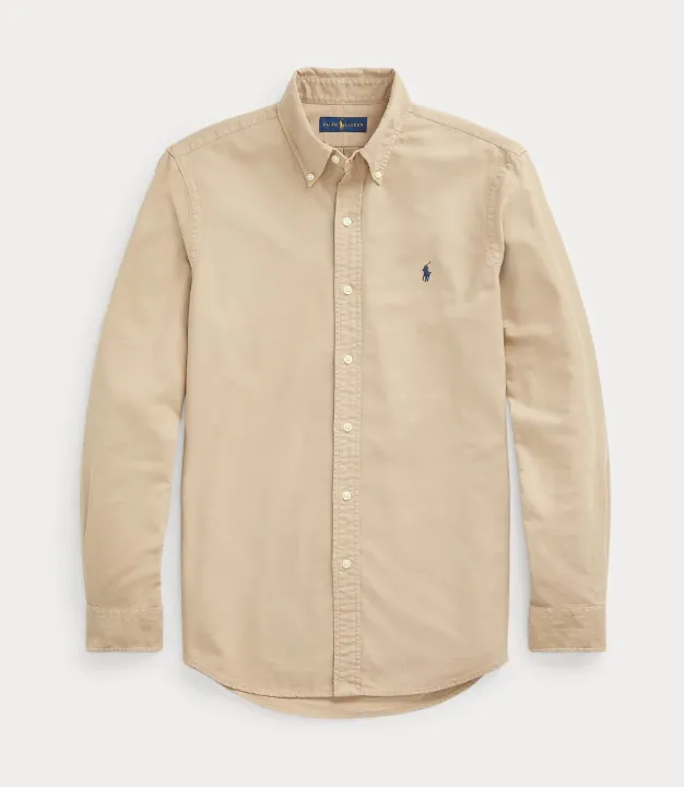 Ralph%20Lauren%20Oxford%20Cotton%20Shirt%20%E2%80%93%20Beige%20-%20Image%202