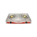 Hamko Gass Stove Double H.Com Burner SS Body_LPG-(FJ-204)-90+90MM. 