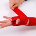 2 Rolls Cotton Sports Strap Boxing Bandage Sanda Muay Thai Taekwondo Hand Gloves Wraps Boxing Handwraps for Training Bandages. 
