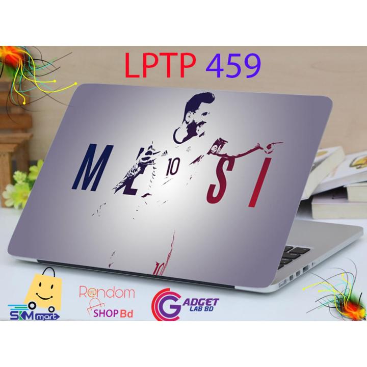 Leo Messi Laptop Sticker, Laptop Sticker , Laptop Sticker For Back Side ,Laptop Skin Sticker,ল্যাপটপ স্টিকার