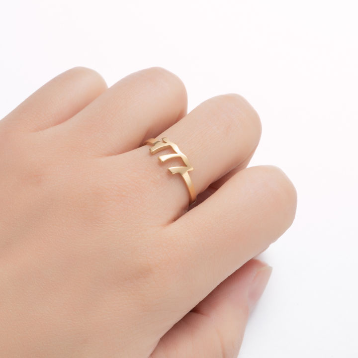 Elegant%20Non%20Tarnish%20Silver%2018K%20Gold%20Plated%20111-999%20Woman%20Stainless%20Steel%20Adjustable%20Angel%20Number%20Rings%20Jewelry%20-%20Image%208