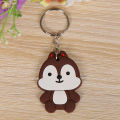 Batch cartoon PVC keychain chain creative soft rubber Taobao small activity, cheap gift giving. 
