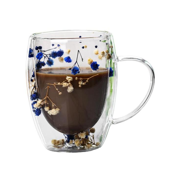 Dry%20Flowers%20Double%20Wall%20Glass%20Cup%20With%20Handle%20350ml%20Double%20Layered%20Mugs%20Coffee%20Cups%20Heat%20Resistant%20Milk%20Mug%20Kitchen%20Supplies%20-%20Image%205