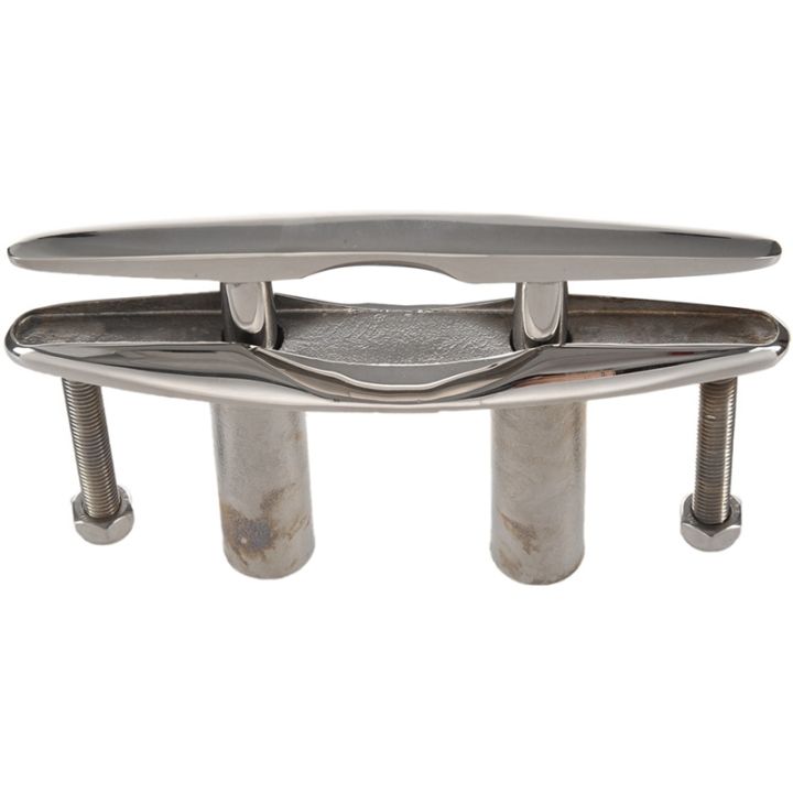 2Pc%20Marine%20316%20Stainless%20Steel%20Boat%20Pull%20Up%20Flush%20Mount%20Lift%20Cleat%20Bolts%20Yacht%20Boats%20Accessories%206%20Inch%20-%20Image%204