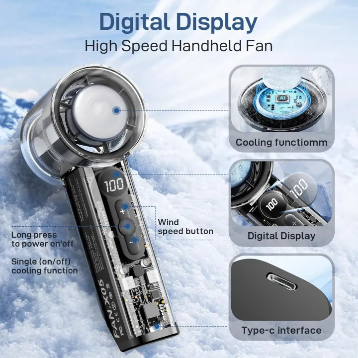 MECH%20FANS%20X05%20Rechargeable%20Handheld%20Mini%20Fan%20%7C%203000mAh%20Portable%20Mini%20Cooling%20Fan%20with%20Digital%20Display%20-%20Image%209