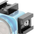 Cold Shoe Mount Aluminum with 1/4 Thread for Camera Cage Flash(2 PCS).