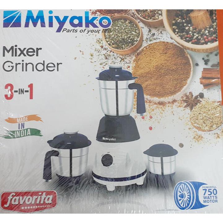 Miyako Favorita Mixer Grinder/Blender 750 Watt India
