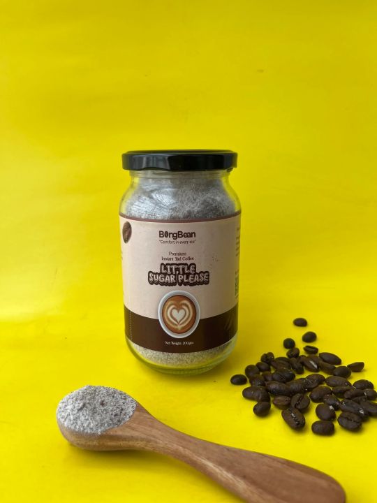 BongBean Little Sugar Please 3in1 Instant Coffee 200g (Jar)
