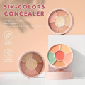 Beauty glazed Softly 6 Colors Concealer Palette – 402. 