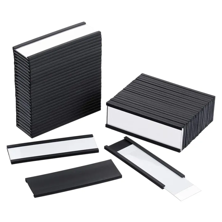 50Pcs%20Magnetic%20Label%20Holders%20with%20Data%20Card%20Holders%20for%20Metal%20Shelf%20-%20Image%209