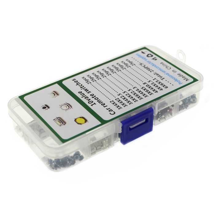 250Pcs%20Car%20Remote%20Control%20Key%20Switch%20Repair%20Small%20Switch%20Tactile%20Push%20Button%20Switches%20Component%20Package%20Micro-Switches%20-%20Image%204