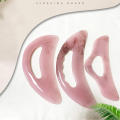 Resin Massage board Relaxing 20.5*8.7cm/19.1*7.2cm/23.5*7.7cm Pink Body Gua Sha Massage Cellulite Toning for Spa Home use.