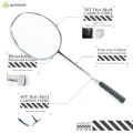 ALP BBQ3.0 T800 8U Quick Rebond Shaft Professional Light Offensive Pink/White/Blue/Black Badminton Racket Max 32LBS Easy To Use COD 100%original carbon Student Racket Beginner Novice Professional Advance Raket ALPSPORT Reket Rsl Yonex Liling Racquet. 