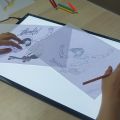 A3(46x33.6cm) LED Light Box Tracer A3 Ultra-Thin Light Pad Copy Board for Artists Drawing/Sketching/Animation/Stencilling X.