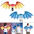 Dragon Wing Kids Costume Accessory for Stage Performance Decor Party Favors Red. 
