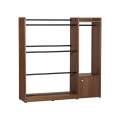 RK Heavy Duty Alna for Clothing with Storage Shelf. 