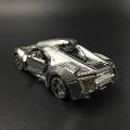 Model 3D Puzzle Metal Model Kit Hypersport Racing Car Assembly Model DIY 3D Cut Model Puzzle Toys for Adult ， 3D Puzzle. 