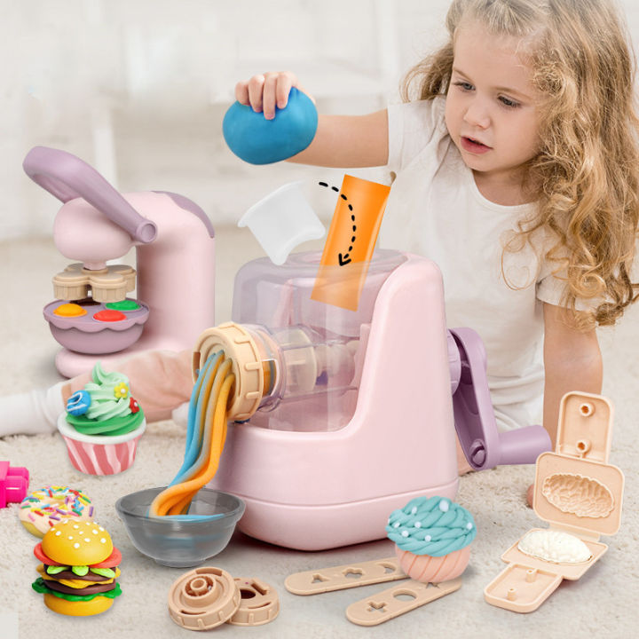Kids Toys Slime Colourful Mud Modeling Clay Creative Modeling Children Pasta Maker Toys Superman