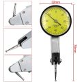 0-0.8mm Level Gauge Scale Precision Dial Test Indicator Digital Dial Indicator Universal Flexible Magnetic Base Stand Holder. 