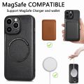 Fashions High Quality Wireless Charging Case for Xiaomi Mi 14 13 12T 12S Pro Redmi Note 11S 11 10 10S Cover Leather Magnetic for Magsafe Shell Fundas. 