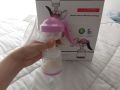 Adjustable Suction Silicone Hand Pump, Small Portable Milk Catcher Baby Feeding Pumps & Accessories.