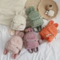 New Korean Cute Plush Rabbit Backpacks Kids Kawaii Backpacks Girls Mini Bags Backpack for Kids Children School Bag. 