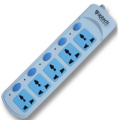 Aptech AP-453 2 Meter 3 Pin 5 Port Power Strip / Multiplug. 
