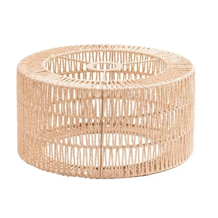 Paper%20Rope%20Lampshade%20Ceiling%20Light%20Shade%2030x15cm%20-%20Image%202