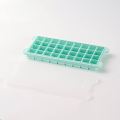 Silicone Ice Cube Tray with Lid 24 Ice Box 1 Pack. 