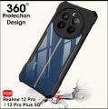 Xundd For Realme 12 Pro 5G, Realme 12 Pro PLUS 5G Transparent Phone Cover Shockproof Bumper Realme 12 Pro 5G, Realme 12 Pro PLUS 5G Back Cover. 