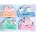 New Born Baby ( High Quality  Mitten Set For Babies ) Size:0-6Month3 In1 Set -1Pac. 
