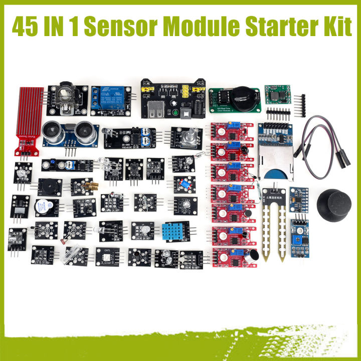 45 IN 1/37 IN 1 Sensor Module Starter Kits Set For Arduino Raspberry Pi ...