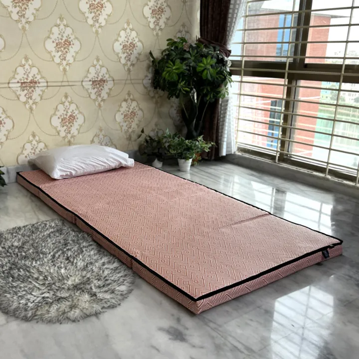 Relax%20Floor%20Mattress%20-Rose%20Pink%20Premium%20Sleeping%20Mat%20-%20Image%202