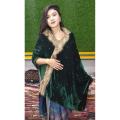 Indian High Quality Velvet Shawls For Girls. 