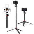 ULANZI MT-44 Extendable Tripod Selfie Stick Phone Holder Clip Vlog Mount For Smartphone DSLR Go Pro Cameras.