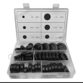 52Pcs 6 Sizes Rubber Grommets for Wiring,Rubber Grommet Kit,Double Sided Round Rubber Plugs. 
