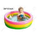 Baby Bath Tub & Mini Swimming Pool for Kids (34x10 inch) – Multicolor | Comfortable Infant Bath Tub for Home Use. 
