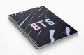 BTS Notebook HD Print Waterproof Double Spiral. 