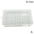 【HOT SALE】 Sewing Thread Storage Box 24/42 Spools Bobbin Organize Case Container Storage Box Craft Spool Display Rack Qingyue. 