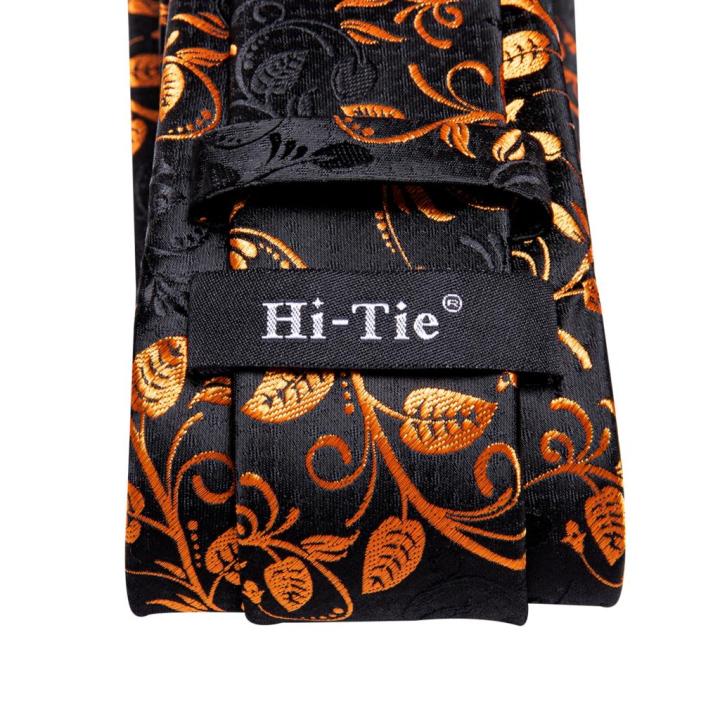 Hi-tie%20Design%20Black%20Solid%20Dot%20Silk%20Wedding%20Tie%20For%20Men%20Hanky%20Cufflink%20Gift%20Men%20Necktie%20Gravata%20Set%20Fashion%20Business%20Dropshipping%20-%20Image%205
