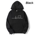Men and Women Fashion Long Sleeve Hoodies Casual Sweatshirts for Couple Pullover Hoody Sweaters Hooded Sweatshirts. 